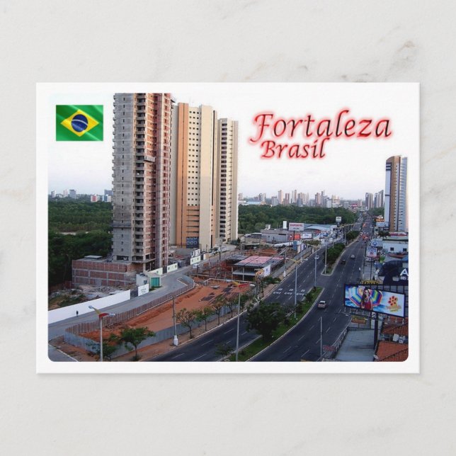 Carte Postale Brésil - Fortaleza - (Devant)