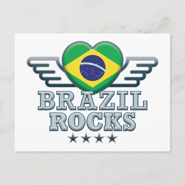 Carte Postale Brésil Rocks v2 (Devant)