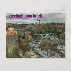 carte postale brésilien