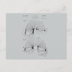 Carte Postale Brevet Slinky