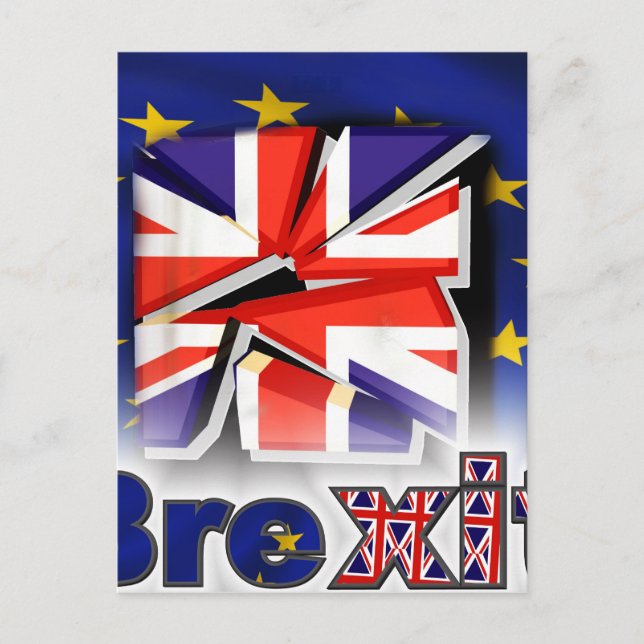 Carte Postale brexit (Devant)