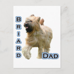 Carte Postale Briard papa 4