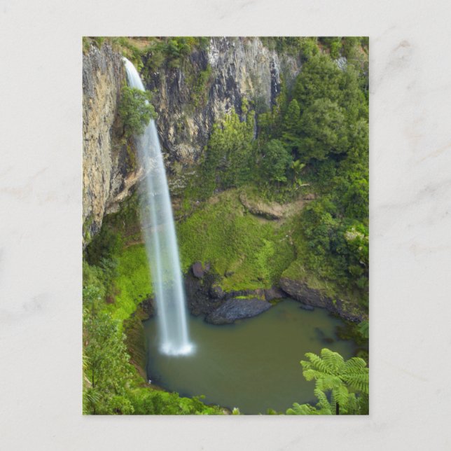 Carte Postale Bridal Veil Falls, Nouvelle-Zélande (Devant)