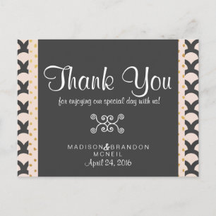 Carte Postale Bright N Beautiful Thank You Card