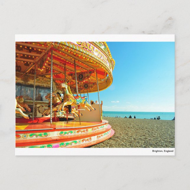 Carte Postale Brighton, Angleterre (Devant)