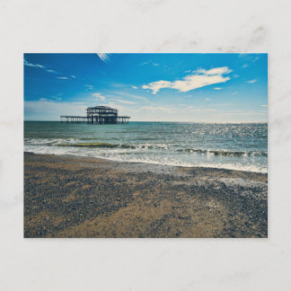 Carte postale Brighton West Pier - Photographie cô