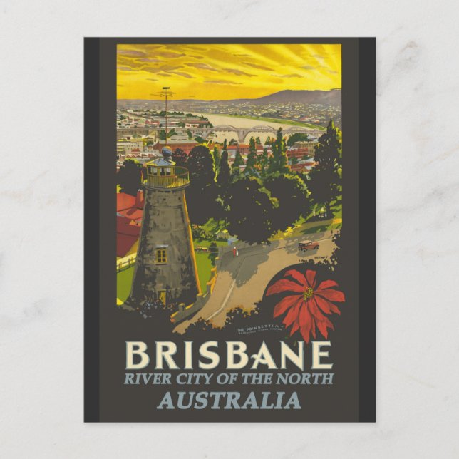 Carte Postale Brisbane, Australie (Devant)
