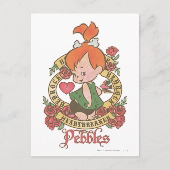 Carte Postale Brise-coeur PEBBLES™ (Devant)
