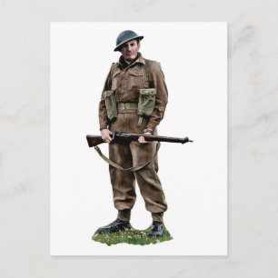 Carte postale britannique 2ème guerre mondiale " T