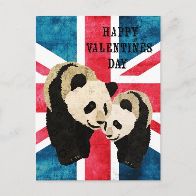 Carte postale britannique de jour de Valentines (Devant)