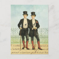 Britanniques Dandy Boys en Tops and Tails