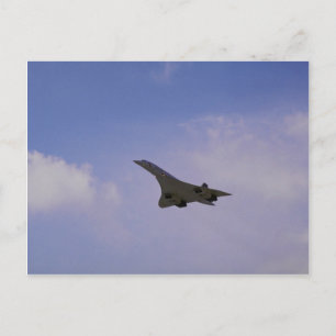 Carte Postale British Aerospace/Aerospatiale Concorde en vol,