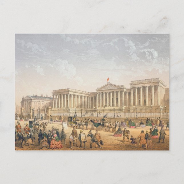 Carte Postale British Museum, vers 1862 (litho couleur) (Devant)