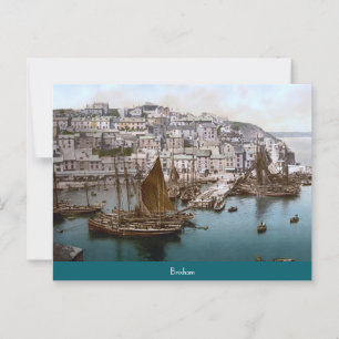 Carte Postale Brixham (Angleterre) (vers 1900)