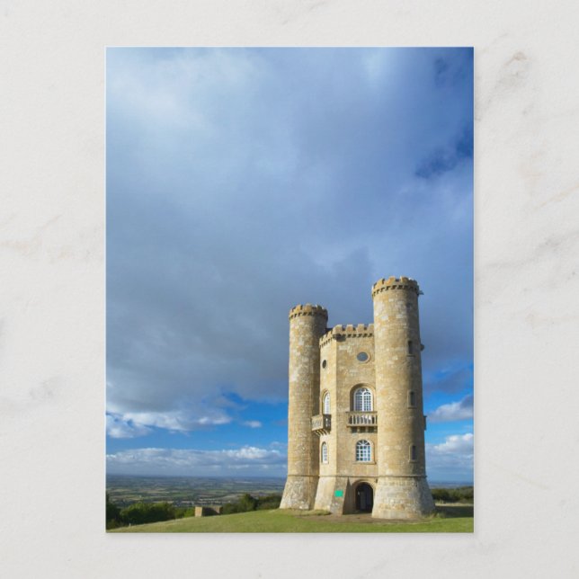 Carte Postale Broadway Tower, Près De Broadway, Worcestershire (Devant)