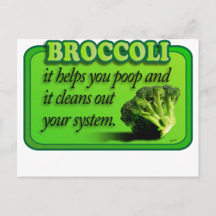 Carte Postale brocoli