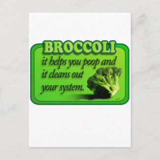 Carte Postale brocoli