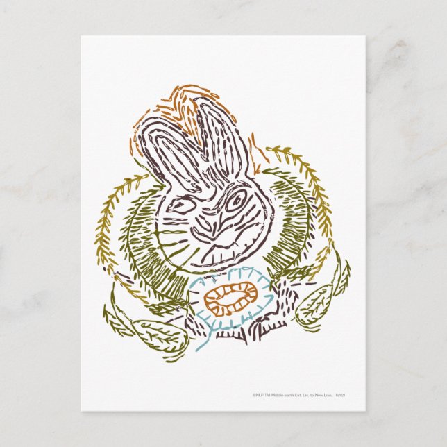 Carte Postale Broderie RADAGAST™ (Devant)