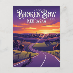 Carte Postale Broken Bow États-Unis