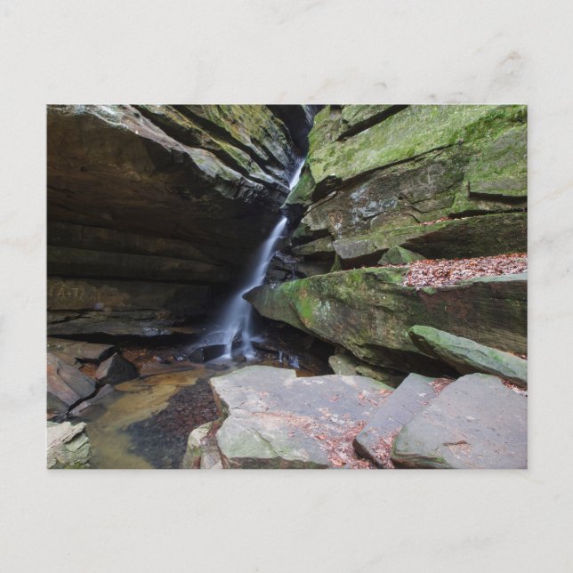 Carte Postale Broken Rock Falls, Hocking Hills, Ohio (Devant)