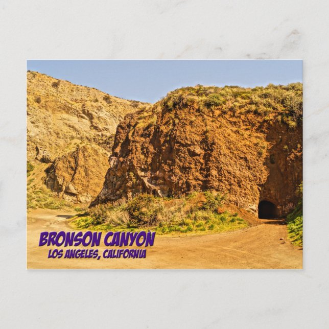 Carte postale Bronson Canyon Los Angeles Californi (Devant)