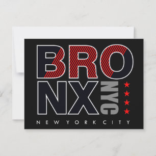 Carte Postale Bronx NYC : L'héritage de la rue et la fierté de l