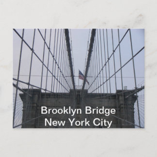 Carte Postale Brooklyn Bridge, New York