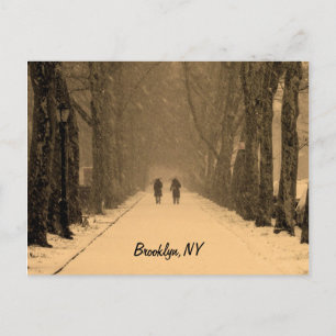 Carte Postale Brooklyn hivernal