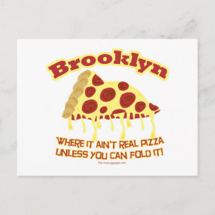 Carte Postale Brooklyn Pizza