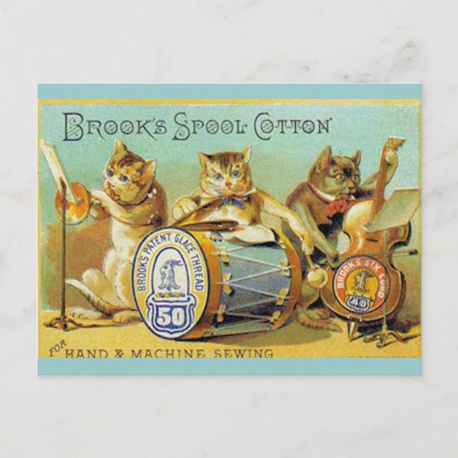 Carte Postale Brooks Spool Cotton (Devant)