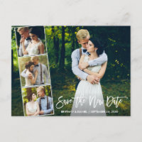 Brosse Script 4 Photo Enregistrer la nouvelle date