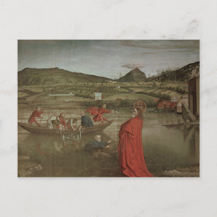 Carte Postale Brouillon Miraculeux de poissons