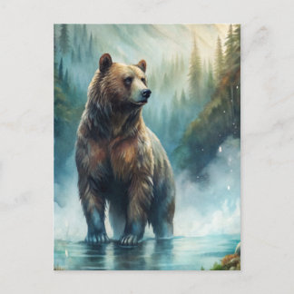 Carte Postale Brown Bear 