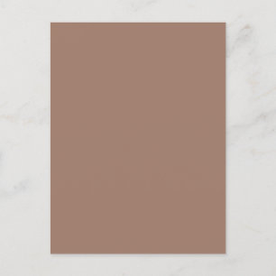 Carte postale Brown de Terre minimaliste