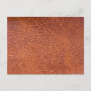 Carte Postale Brown leather