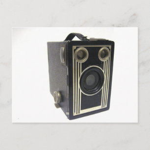 Carte Postale Brownie Antique Caméra