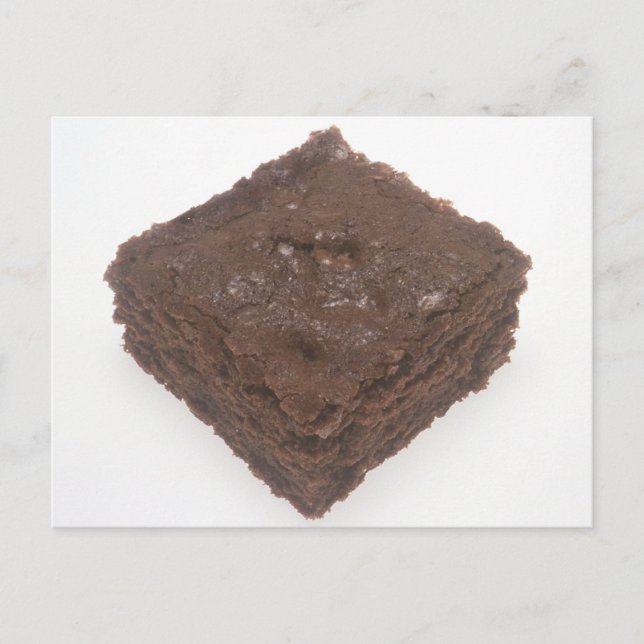 Carte Postale Brownie au chocolat (Devant)