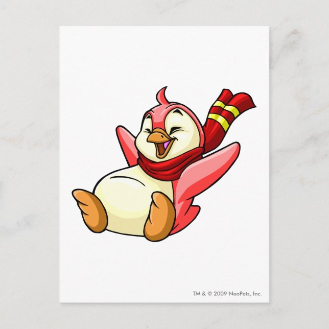 Carte Postale Bruce Red (Devant)