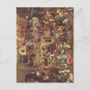 Carte Postale Bruegel d. ?., Pieter Serie der sogenannten bilder