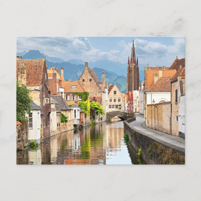Carte Postale Bruges Ville Belgique (Devant)