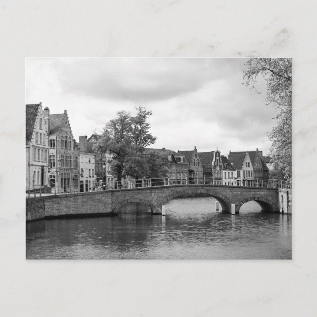 Carte postale Brugge Medieval Bridge (Devant)