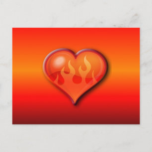 Carte Postale Brûler le coeur flamand