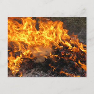 Carte Postale Brûleur
