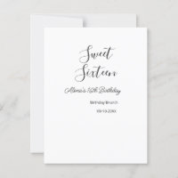 Brunch d'anniversaire pour les seize ans nom d'ann