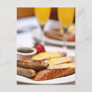 Carte Postale Brunch du dimanche