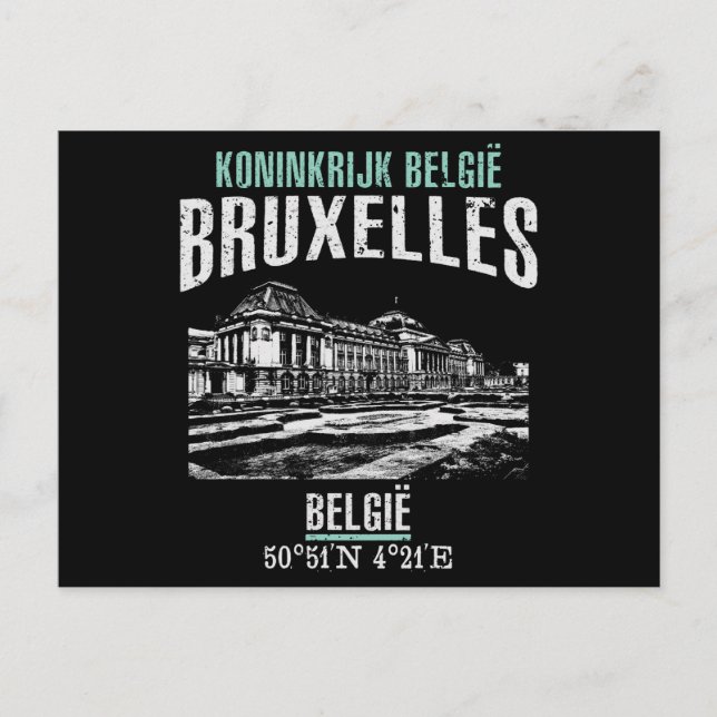 Carte Postale Bruxelles (Devant)