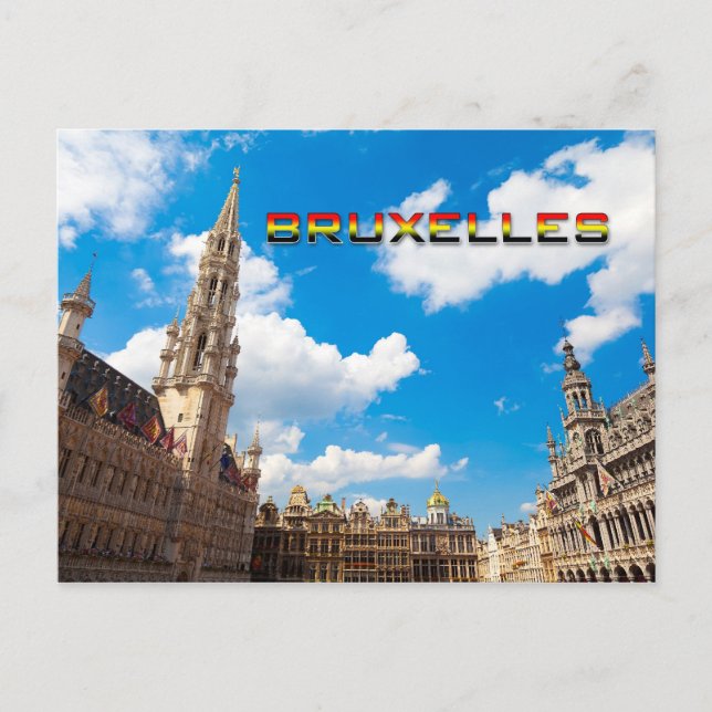 Carte Postale Bruxelles 01E (Devant)