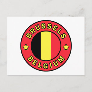 Carte Postale Bruxelles Belgique