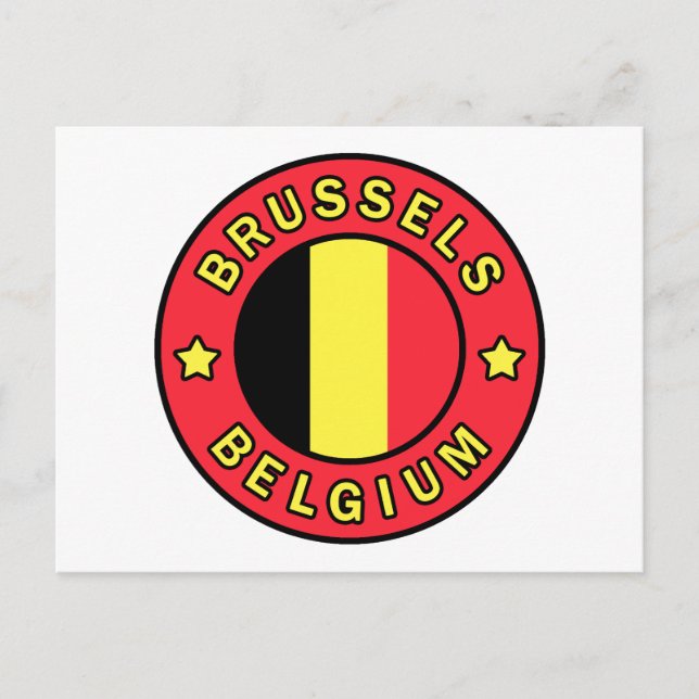 Carte Postale Bruxelles Belgique (Devant)