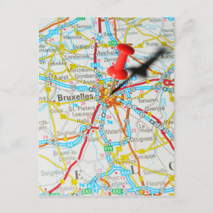 Carte Postale Bruxelles, Bruxelles, Bruxelles en Belgique